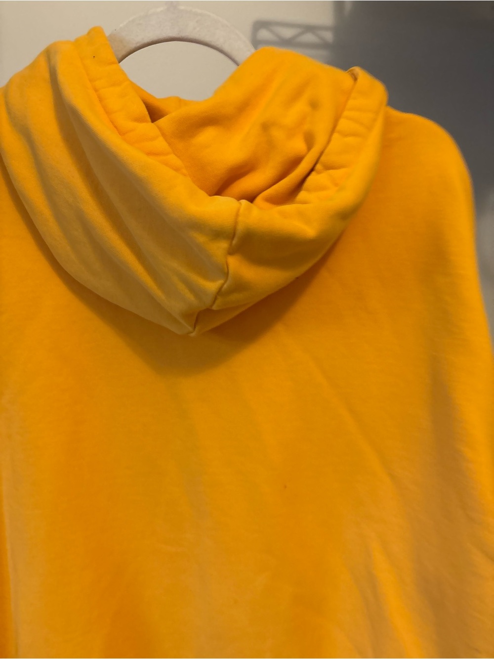 ArmedAngels German ethical brand organic cotton sunshine Yellow Pullover Hoodie - Picture 10 of 13